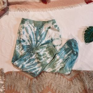 Pacsun Jewel tie dyed sweatpant joggers
